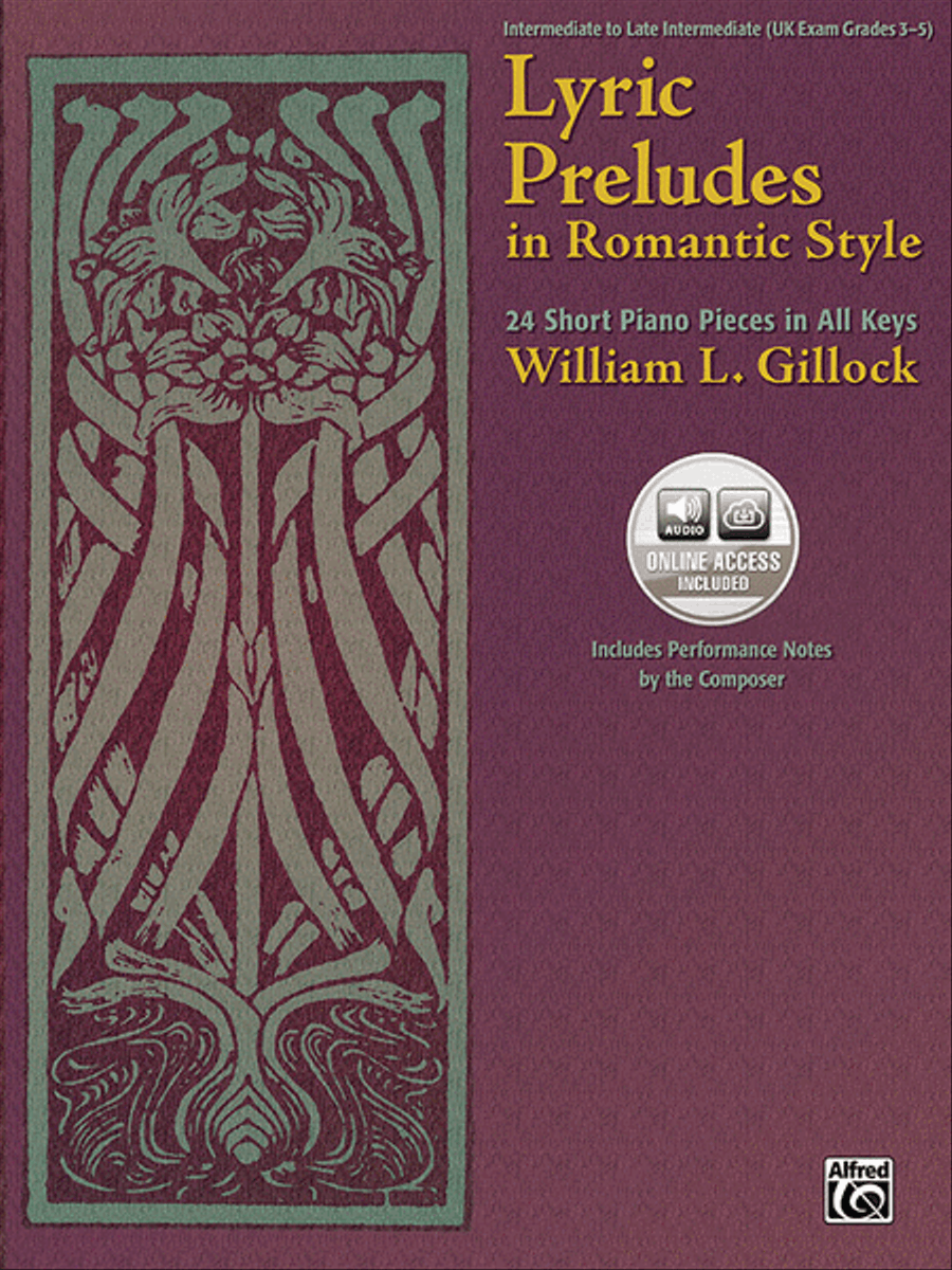 Lyric Preludes in Romantic Style Piano Solo scores gallery preview page 1