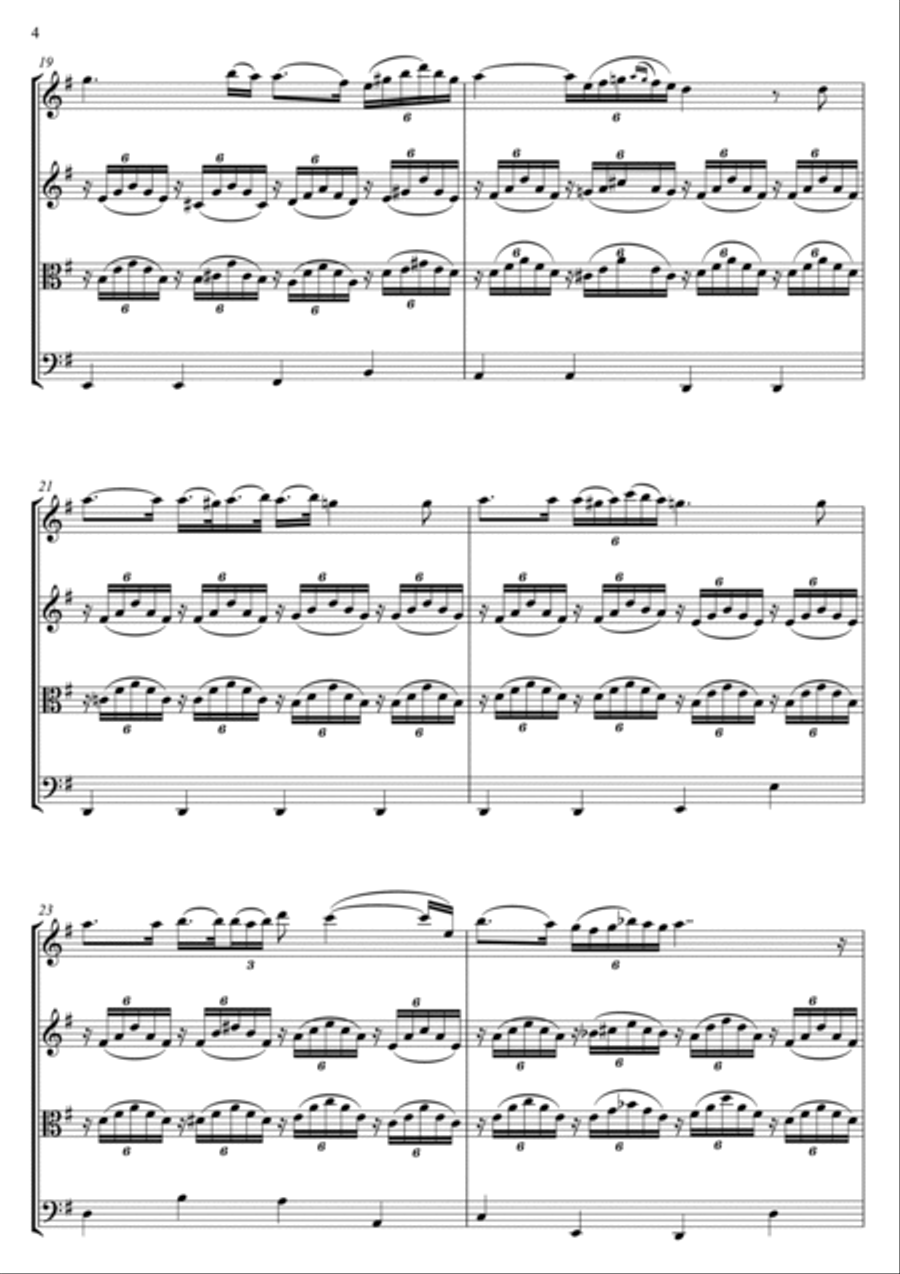 Ave Maria Ave Maria String Quartet scores gallery preview page 5