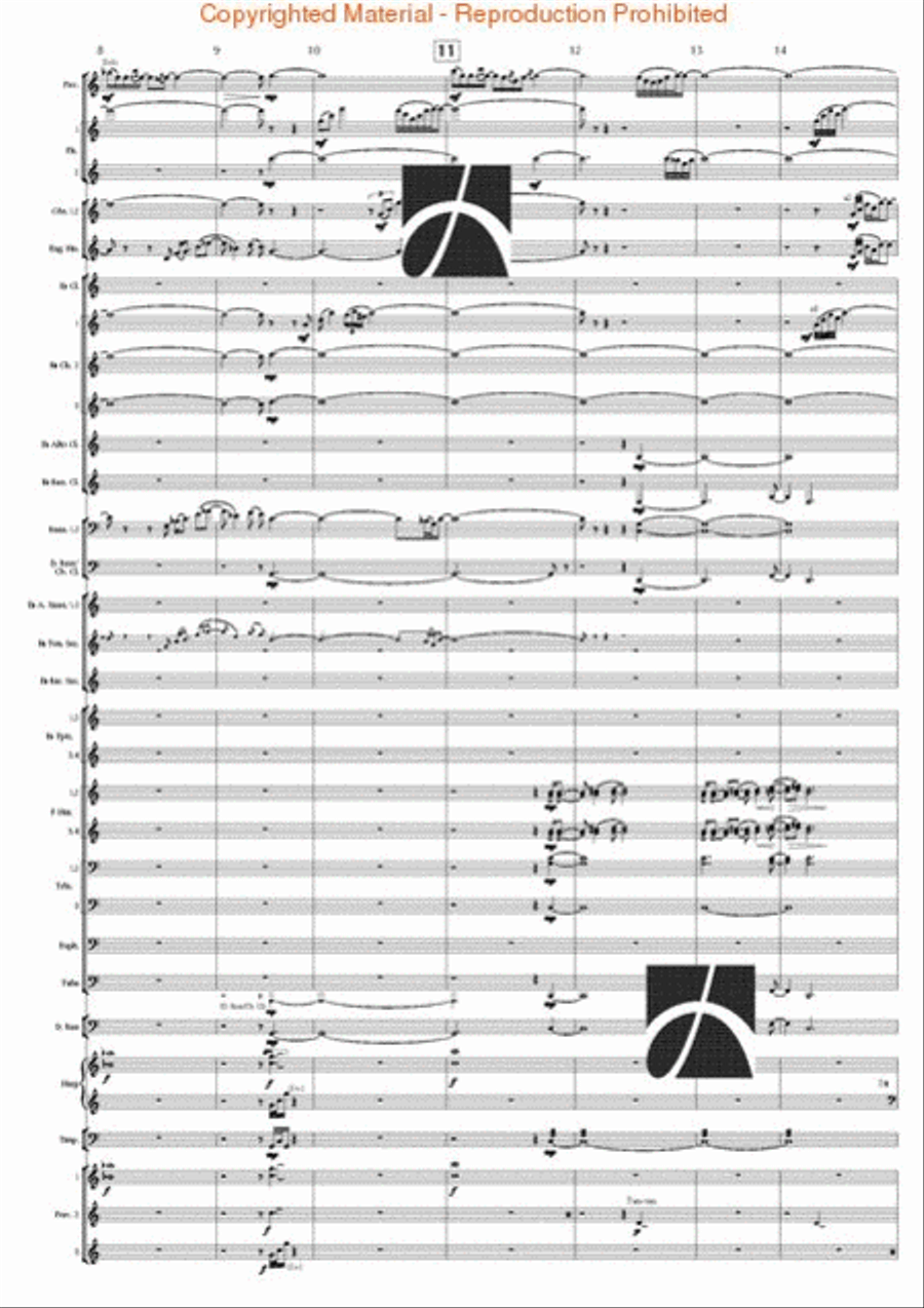 Aquarium Concert Band scores gallery preview page 3