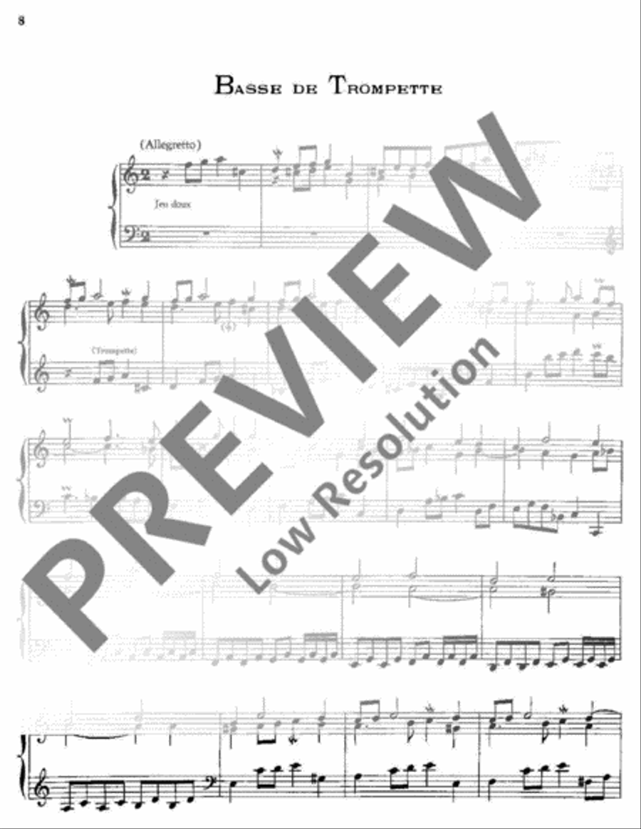 Organ Pieces Organ Pieces Organ scores gallery preview page 9