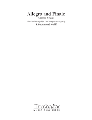 Book cover for Allegro and Finale (Downloadable)