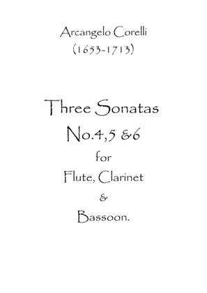 Three Sonatas No.4,5 & 6