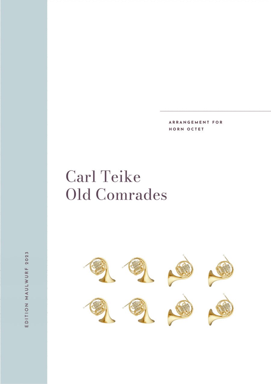 Old Comrades Horn scores gallery preview page 1