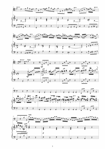 Vivaldi - Cello Concerto No.4 in A minor RV 422 for Cello and Piano image number null