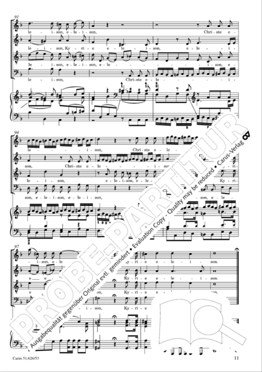 Requiem 4-Part scores gallery preview page 18