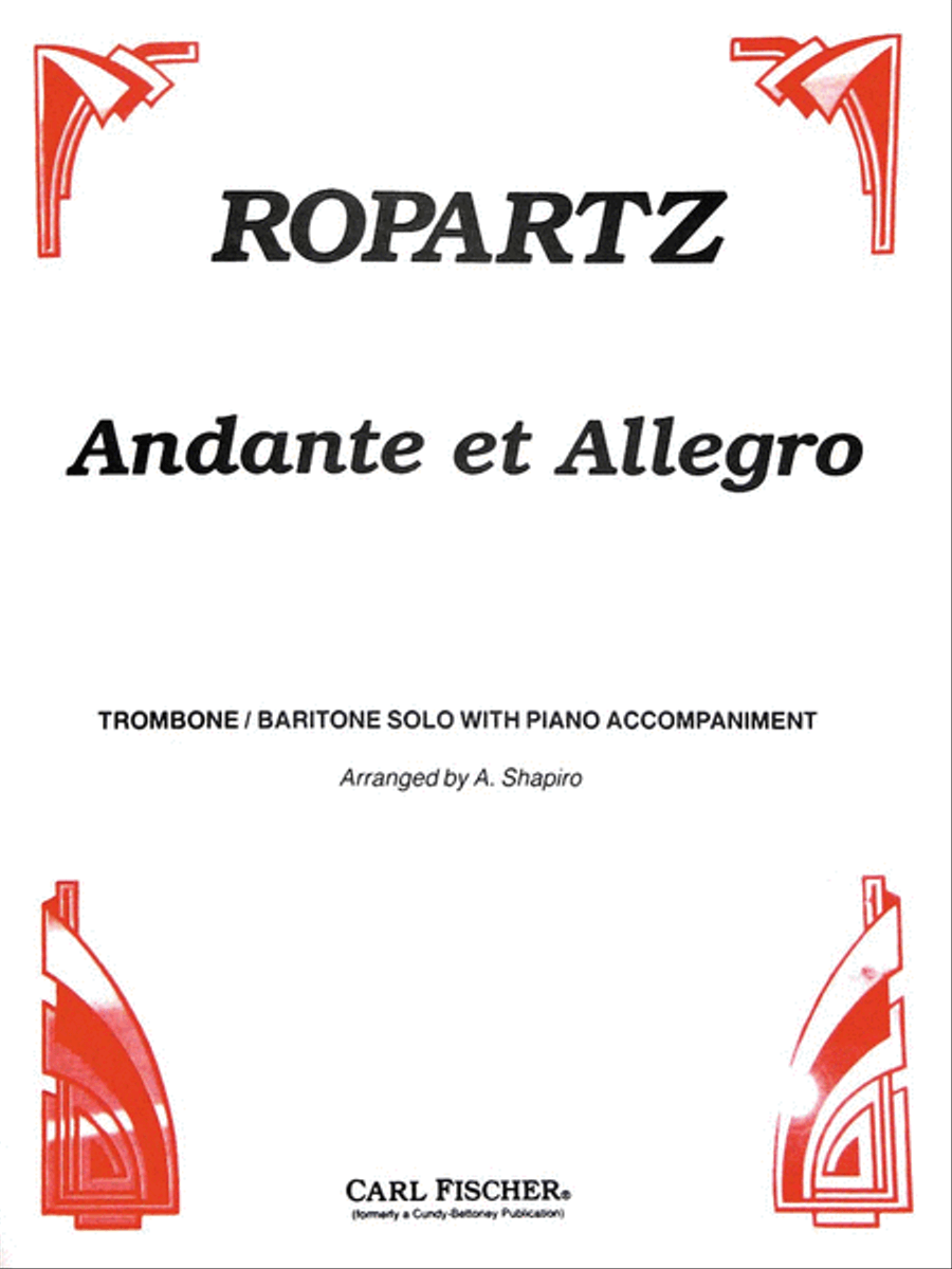 Andante Et Allegro Baritone Horn scores gallery preview page 1