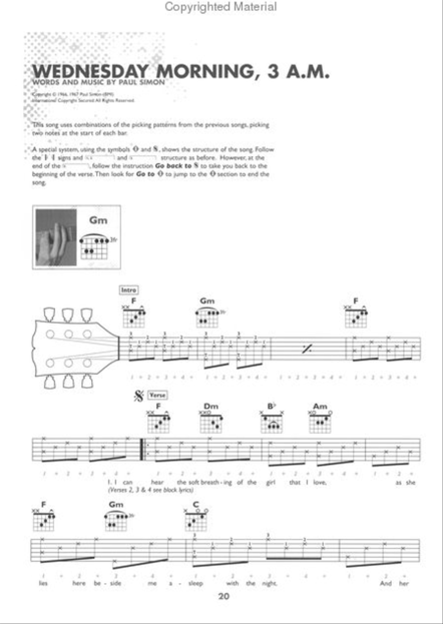 Paul Simon - Easy Pickings Electric Guitar scores gallery preview page 4