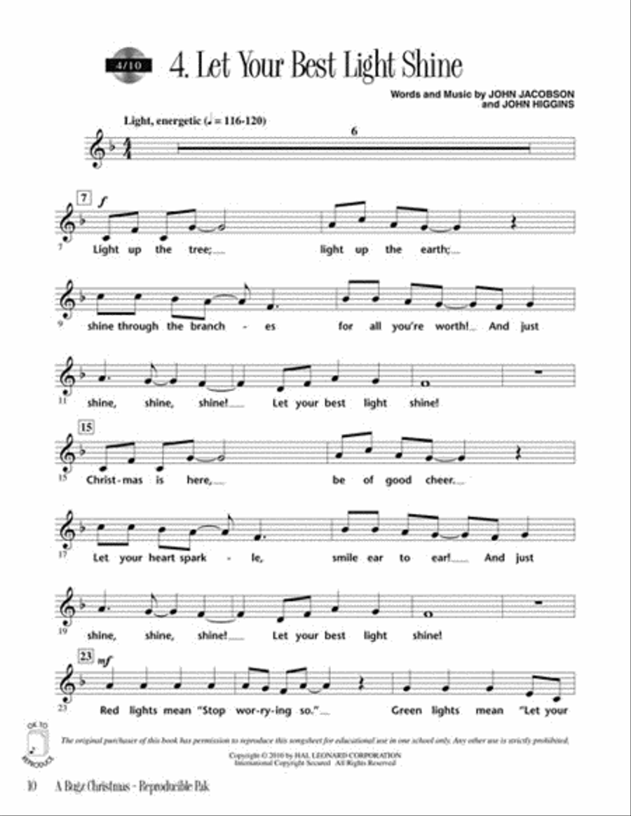 A Bugz Christmas Choir scores gallery preview page 5