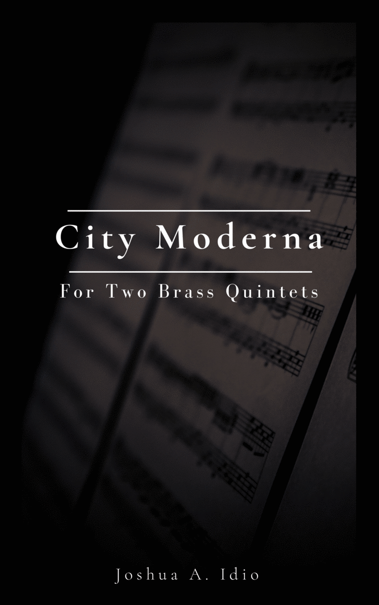 City Moderna - For Two Brass Quintets image number null