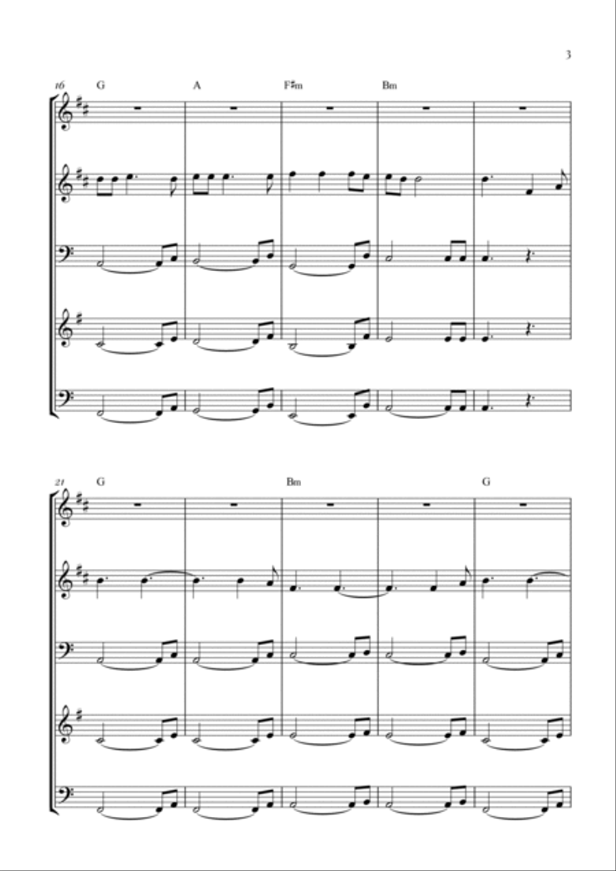 Hallelujah Horn scores gallery preview page 3