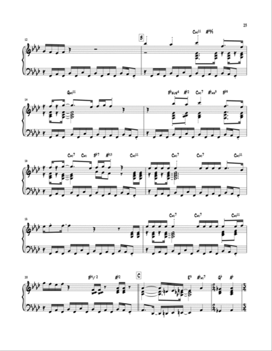 Desiccated Coconuts Piano scores gallery preview page 2