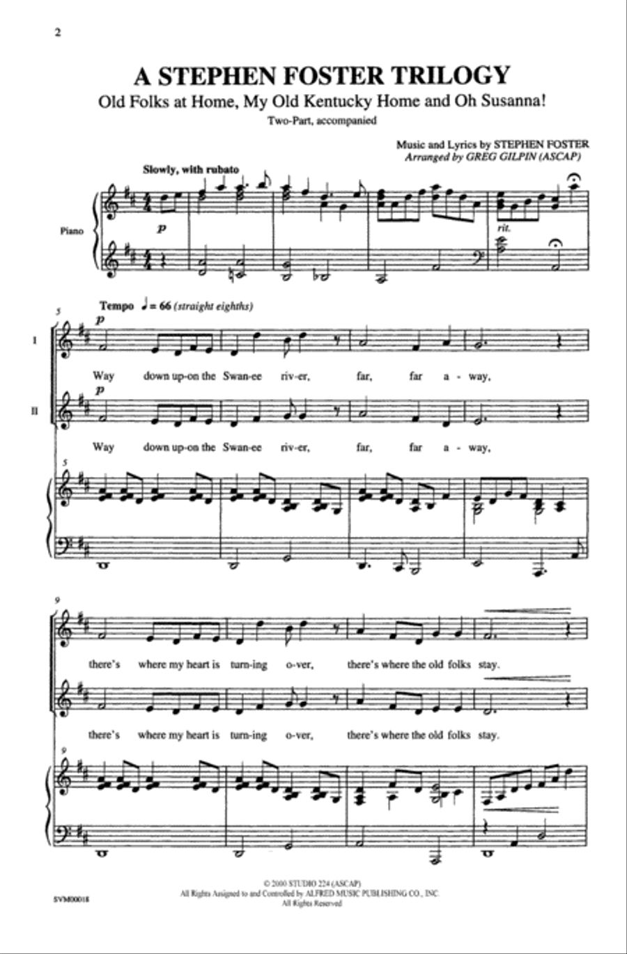 A Stephen Foster Trilogy