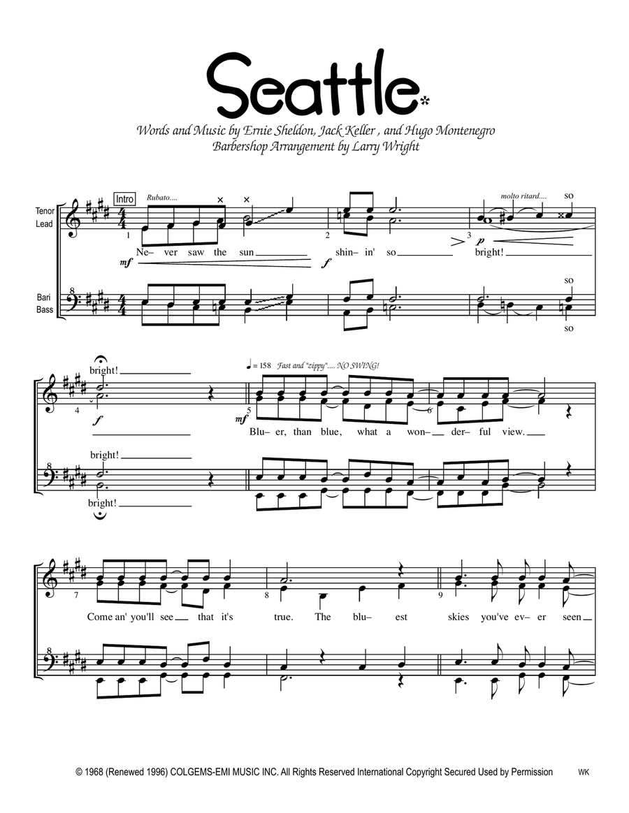 Seattle SSAA scores gallery preview page 1