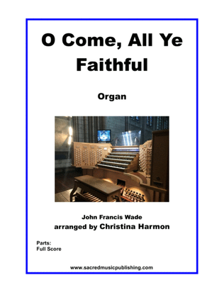 Book cover for O Come All Ye Faithful - Organ