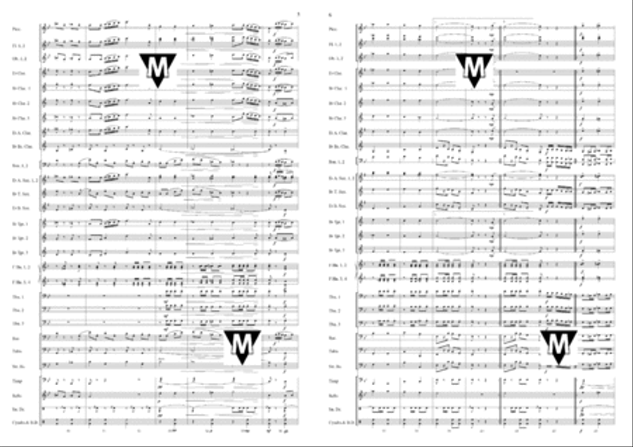 MGB March Concert Band scores gallery preview page 4