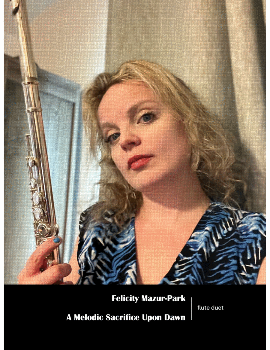 A Melodic Sacrifice Upon Dawn Flute Duet scores gallery preview page 1