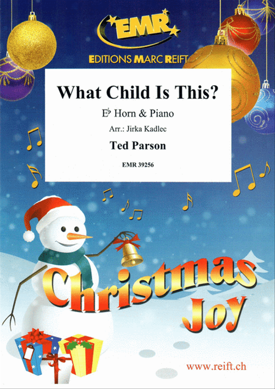 What Child Is This? Horn scores gallery preview page 1