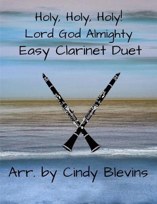 Book cover for Holy, Holy, Holy, Easy Clarinet Duet