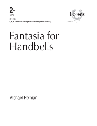 Book cover for Fantasia for Handbells