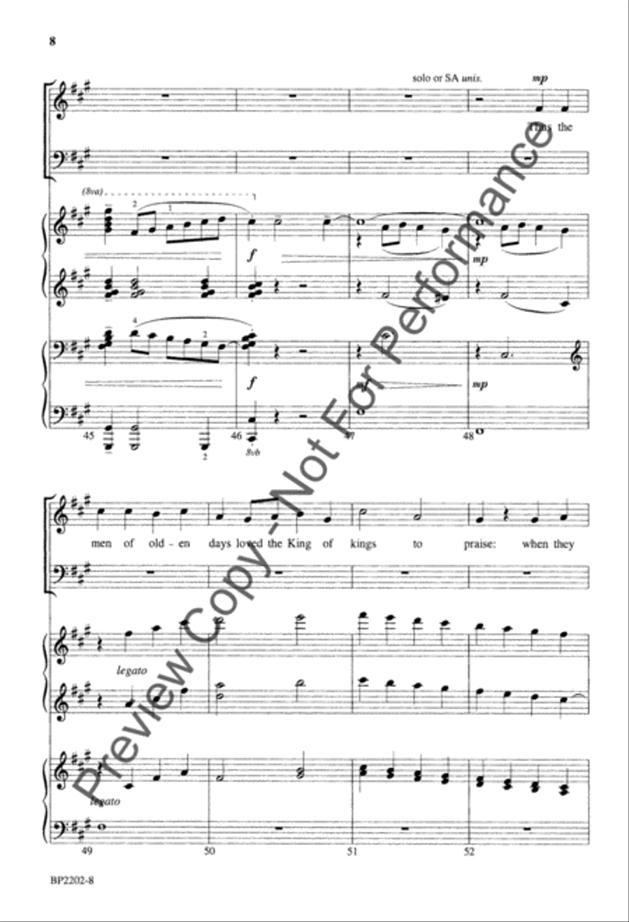 Patapan - Helvey 4-Part scores gallery preview page 8