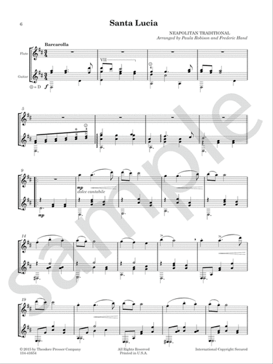 La Serenata Chamber Music scores gallery preview page 4