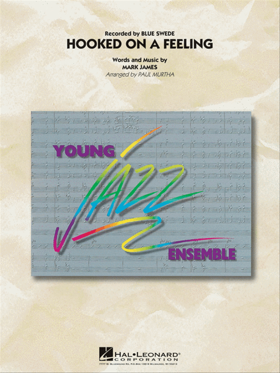 Hooked on a Feeling Jazz Ensemble scores gallery preview page 1