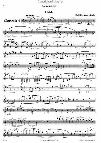 Serenade, Op. 24 image number null