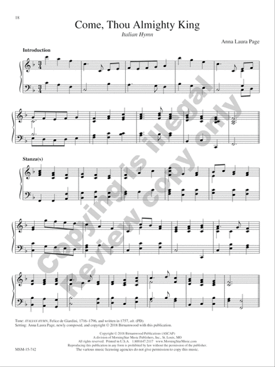 Hymn Enhancements for Piano Hymn Enhancements for Piano Piano Solo scores gallery preview page 10