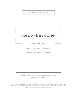 Hero/heroine