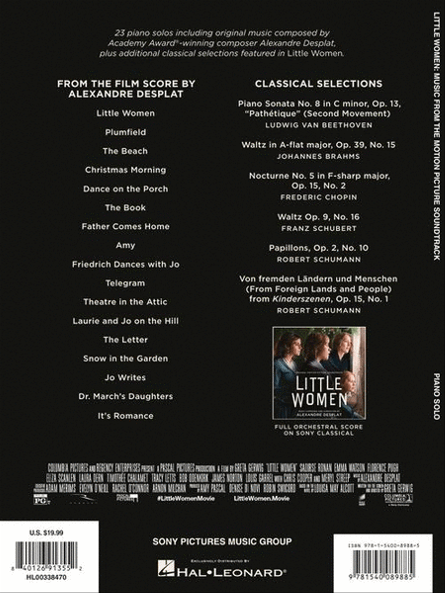Little Women Piano Solo scores gallery preview page 8