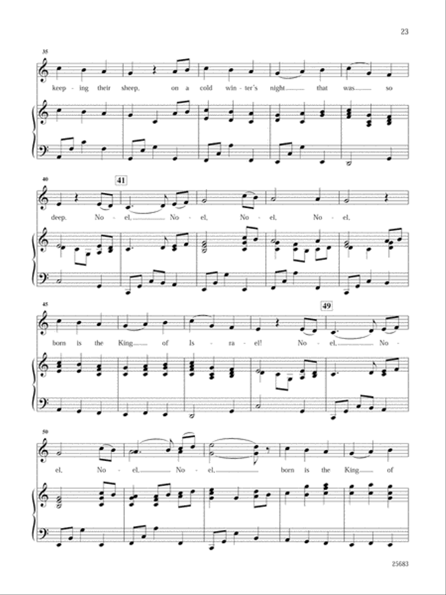 The Last Noel Choir scores gallery preview page 4