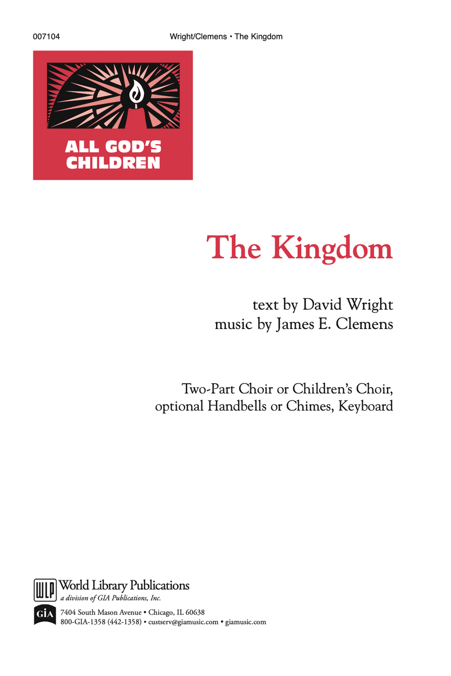 The Kingdom 2-Part scores gallery preview page 1