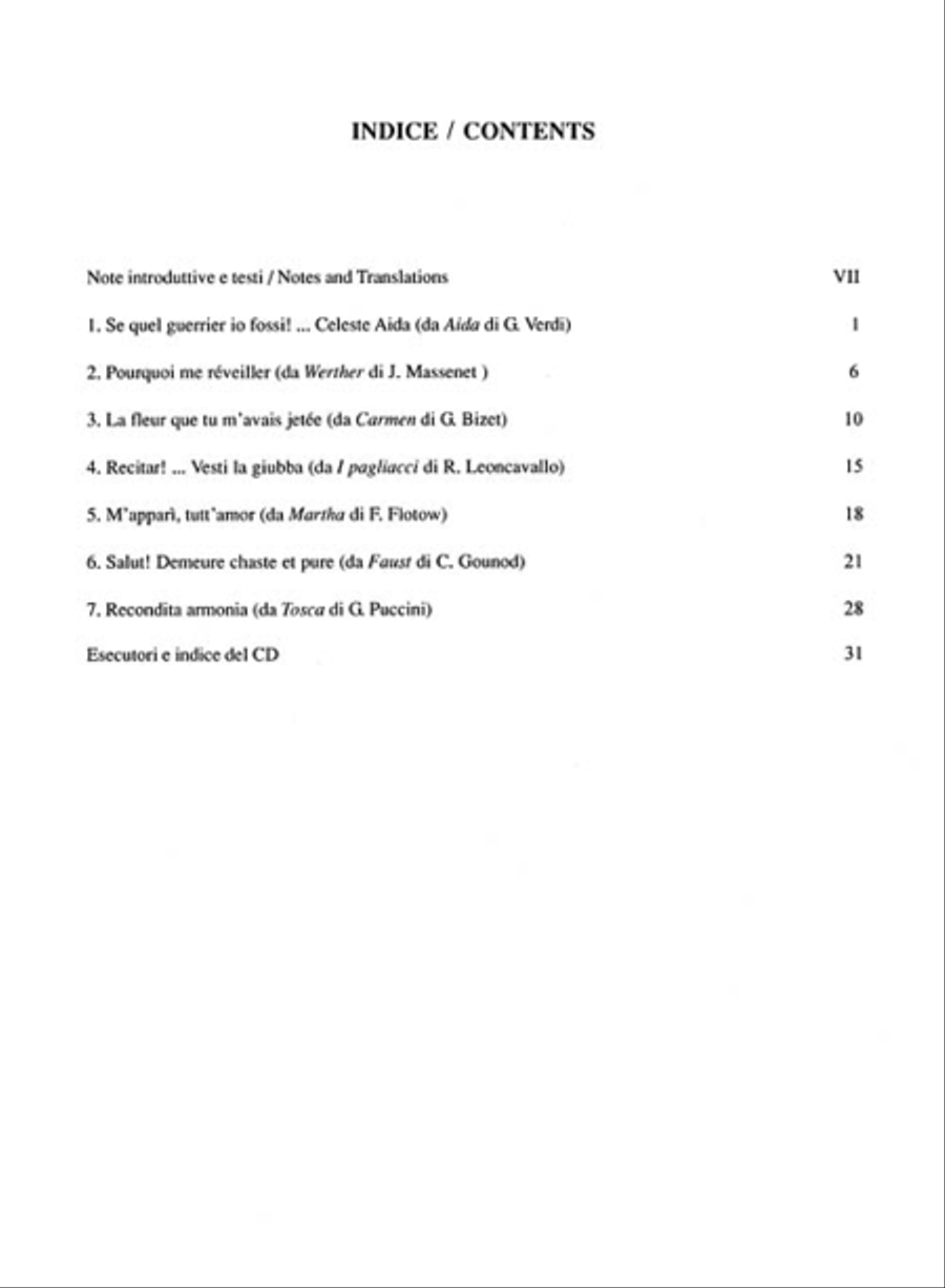 Cantolopera: Arias for Tenor - Volume 2 Voice Solo scores gallery preview page 2