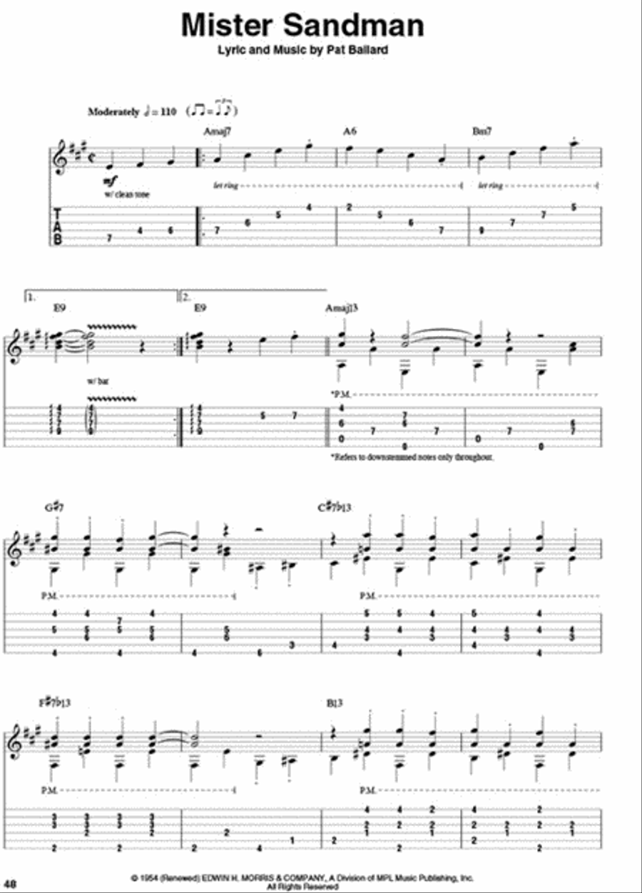 Fingerstyle Guitar Songs Fingerpicking Guitar scores gallery preview page 5