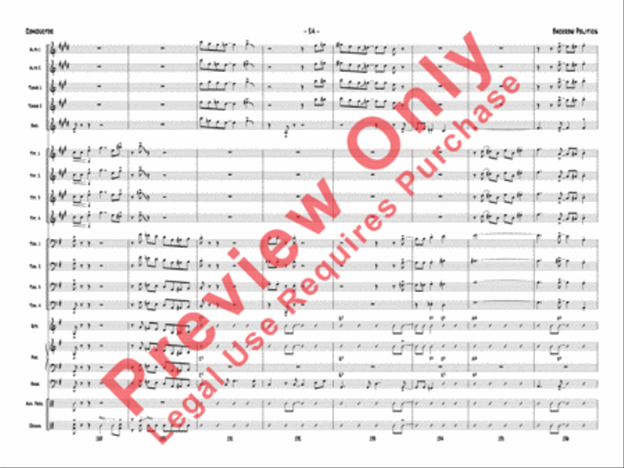 Backrow Politics Backrow Politics Jazz Ensemble scores gallery preview page 27