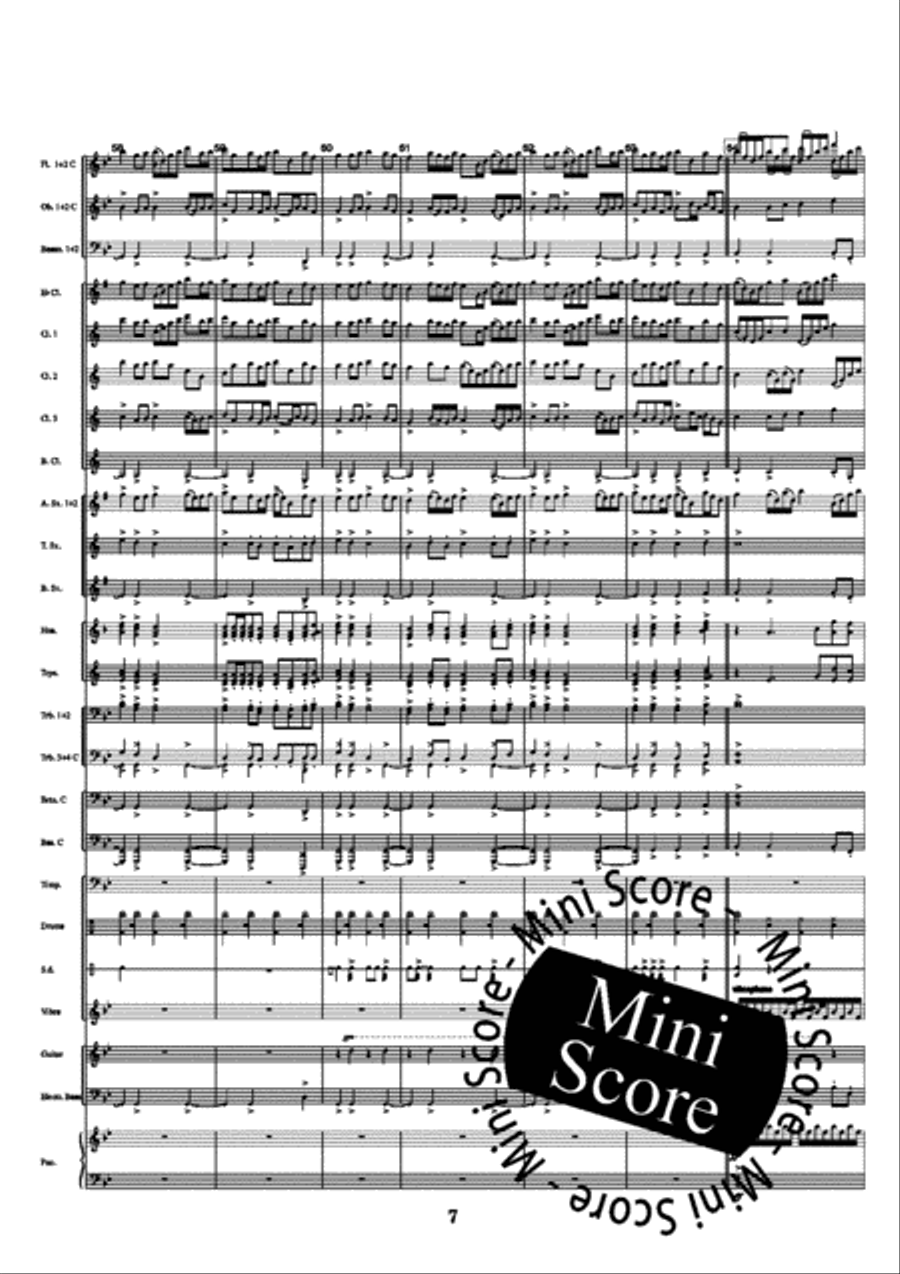 Re-Jigue Concert Band scores gallery preview page 13