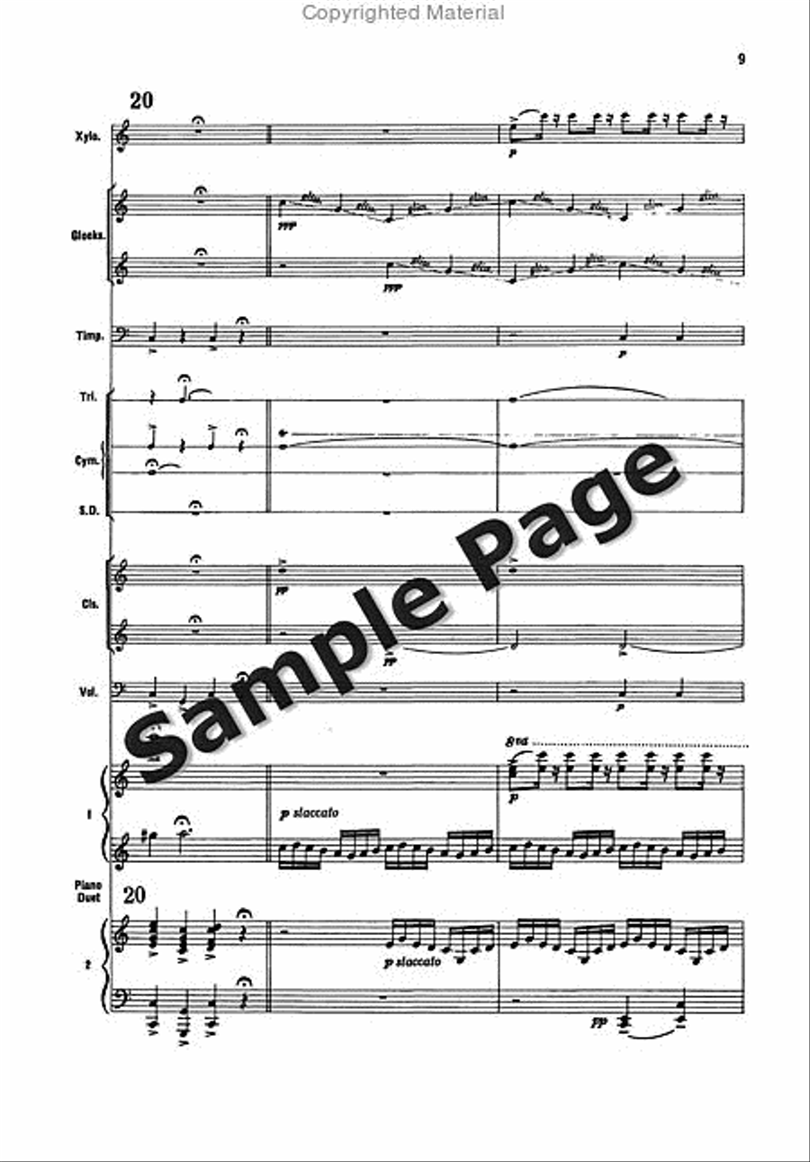 Virtutes Clarinet scores gallery preview page 10