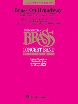 Book cover for Brass on Broadway