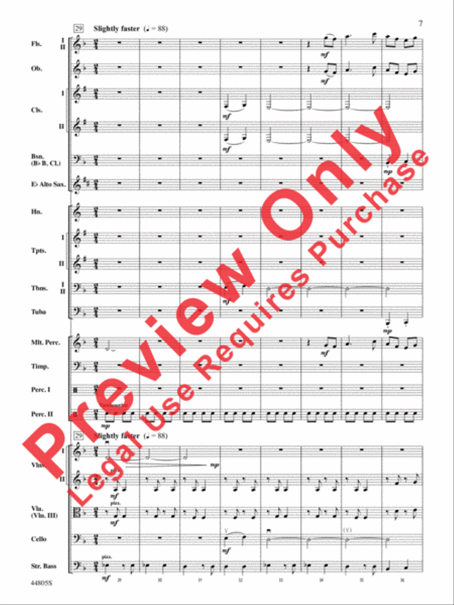 Realms of Endless Day Realms of Endless Day Full Orchestra scores gallery preview page 24