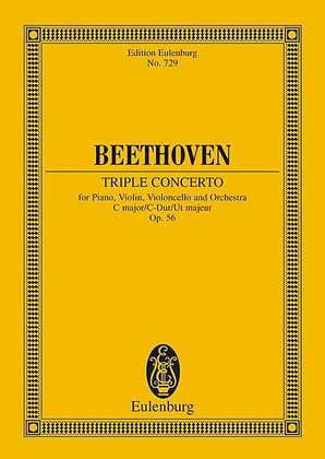 Book cover for Triple Concerto in C Major, Op. 56