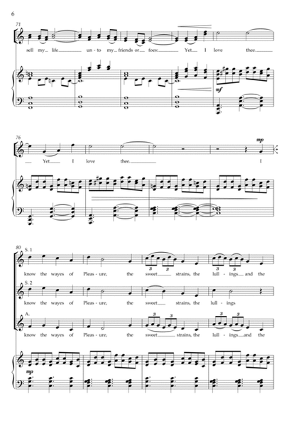 The Pearl (Downloadable Choral Score)