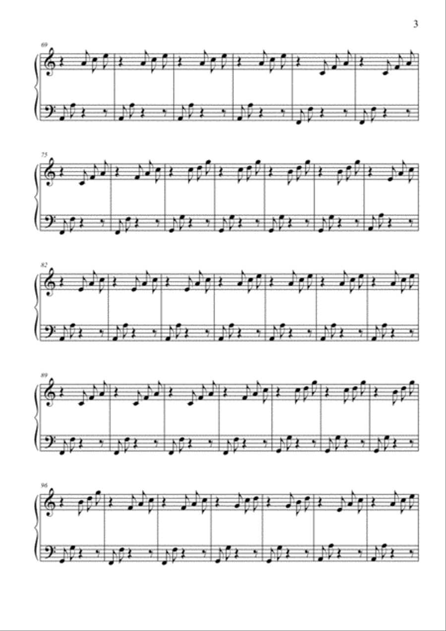 Raphael Mak: By the Waters, op. 15 Piano Solo scores gallery preview page 5