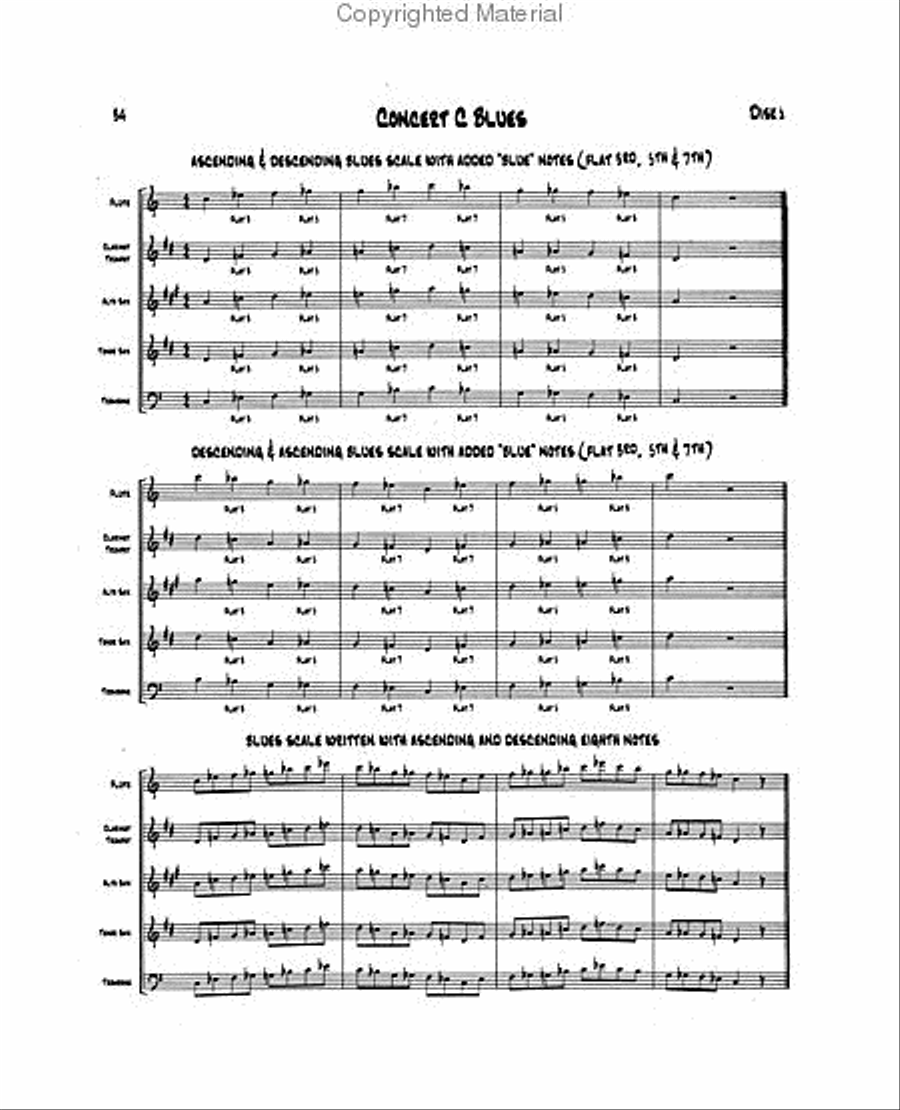 Know Before You Blow - Blues Conductor's Score with 2 CDs image number null