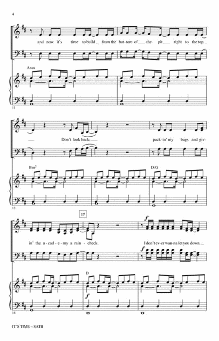 It's Time Choir scores gallery preview page 3