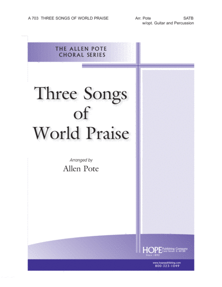 Three Songs of World Praise image number null