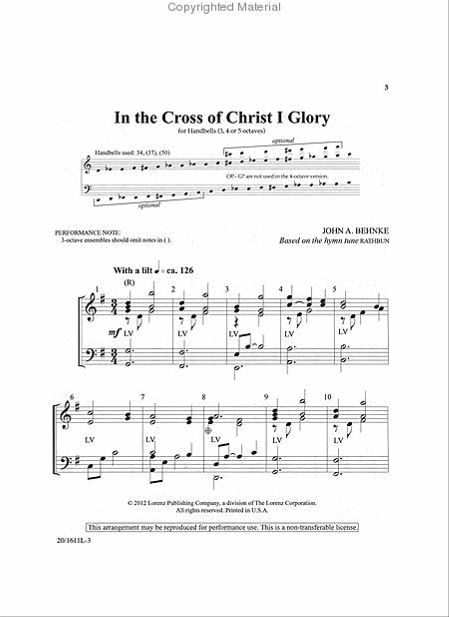 The Cross, The Grave, The Skies! 5-Octaves scores gallery preview page 2
