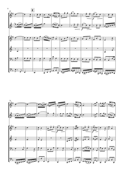 Brass Sextet - G.F. Handel - Duetto XII - I. Tanti strali al sen mi scocchi, II. Ma se l'alma sempre image number null