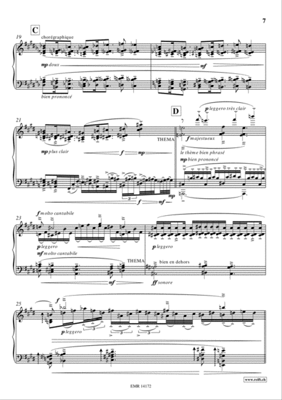 Barcarolle Piano Solo scores gallery preview page 7