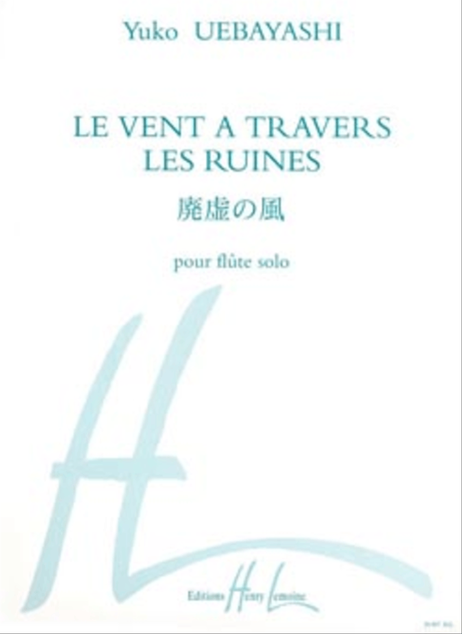Vent A Travers Les Ruines Flute Solo scores gallery preview page 1