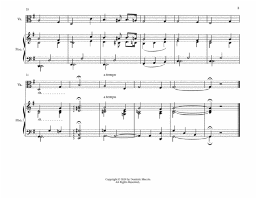 Till We Meet Again Viola scores gallery preview page 3